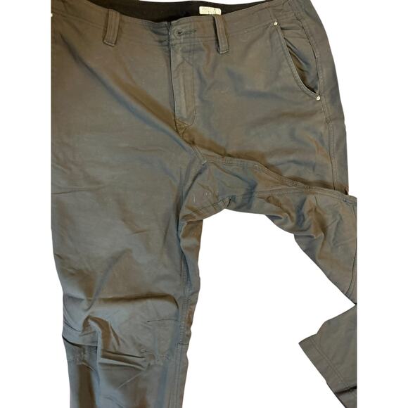 MARMOT Grey Gray Nylon Performance Hiking Outdoors Camping Pants Men's Size 36 - Picture 5 of 8